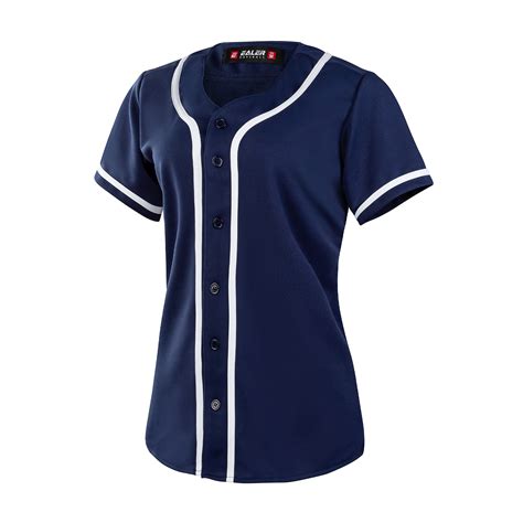 Ealer Bjw Series Women S Baseball Jersey Button Down Shirts Short