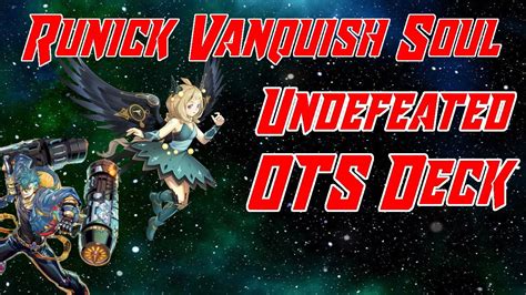 Runick Vanquish Soul Undefeated Deck Profile June 2023 TCG YouTube