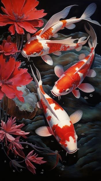 Premium Ai Image The Symbolism Of Koi Fish In Culture