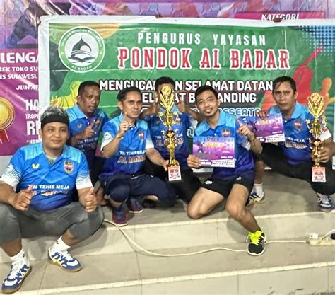 Yayasan Pondok Pesantren Al Badar Juara 1 Tunggal Putra Turnamen Sumber