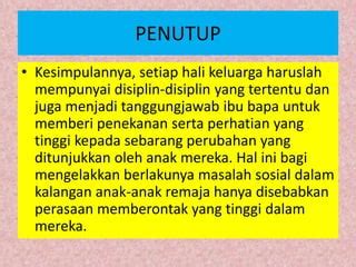 Moral Dan Peranan Keluarga Dalam Menerap Nilai Moral Dalam Kalangan