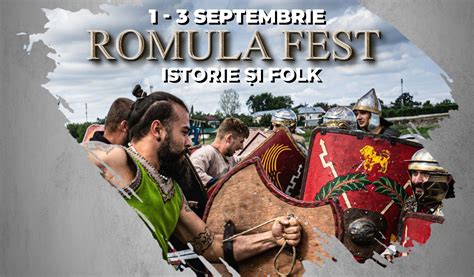 Mâine începe Romula Fest la Slatina Luptele dintre daci şi romani