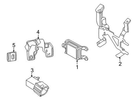 Electrical Components Front Bumper 2021 Nissan Sentra