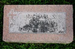 Michael Scott Potter 1961 1988 Monumento Find A Grave