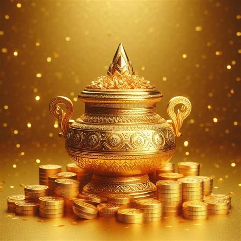 Premium Ai Image Radiant Diwali Prosperity A Gilded Celebration With