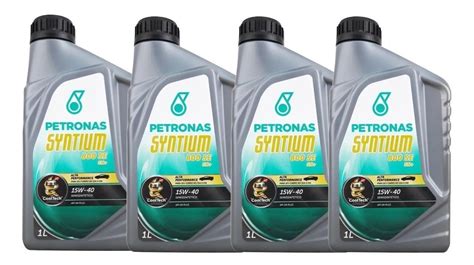 Kit 4l Oleo Petronas Syntium 15w40 Semissintetico 800 Se Sn BELLEFIAT