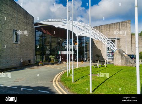 Llangollen Eisteddfod pavilion, Denbighshire, Wales, UK Stock Photo - Alamy