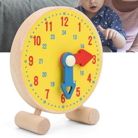 Reloj De Ense Anza Para Ni Os Peque Os Reloj De Madera N Meros De