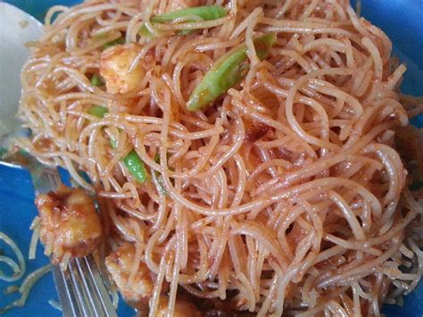 warisan bonda resepi bihun udang kering
