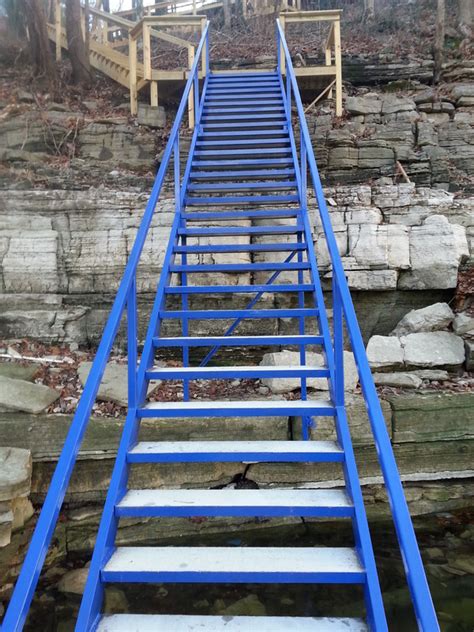 Steel Stairs And Boat Dock Gangway Herrington Lake Danville Ky Area Cocanougher S Dock