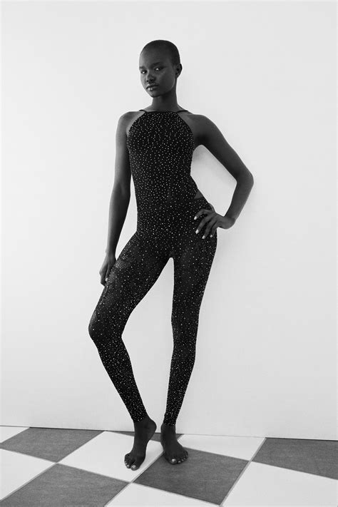 Zara Rhinestone Seamless Bodysuit Mall Of America®