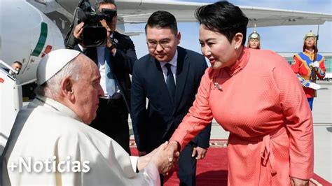 El Papa Francisco Arriba A Mongolia En Primera Visita De Un Pont Fice