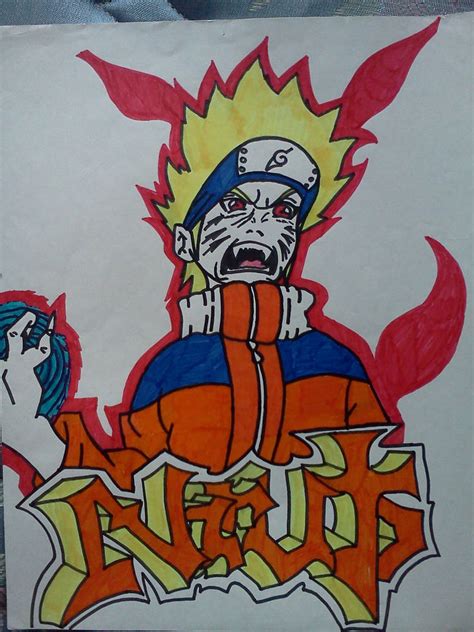 One Tailed Fox Naruto Drawing In 2007 By Smurf3578 On Deviantart