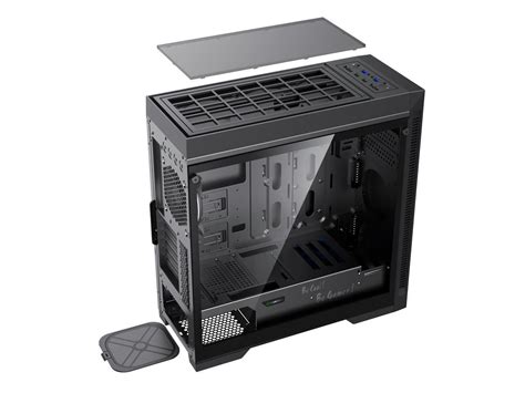 Gamemax Abyss Tr Black Full Tower Gaming Computer Case W X Mm