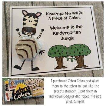 Jungle Theme Open House Treat Certificate (Zebra Cakes) | Jungle theme ...