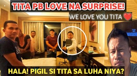 Tita Pb Love Nagulat Sa Surprise Song Ng Pb Team We Love You Tita