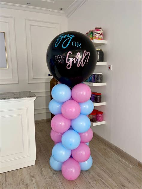 Gender reveal balloon air filled baby gender reveal party decorations ...