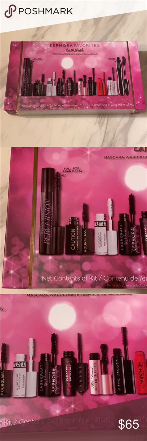 Sephora mascara 2 big tubes and sampler set 2018 | Sephora favorites, Sephora, Mascara