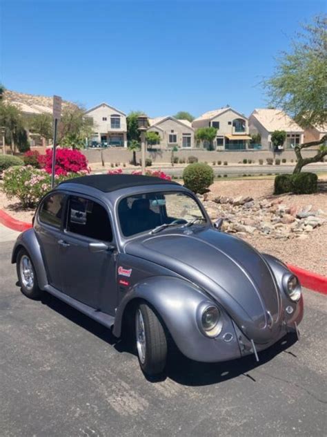 1965 Ragtop Vw Bug 1200cc Dual Carburetor Engine With Short Shifter