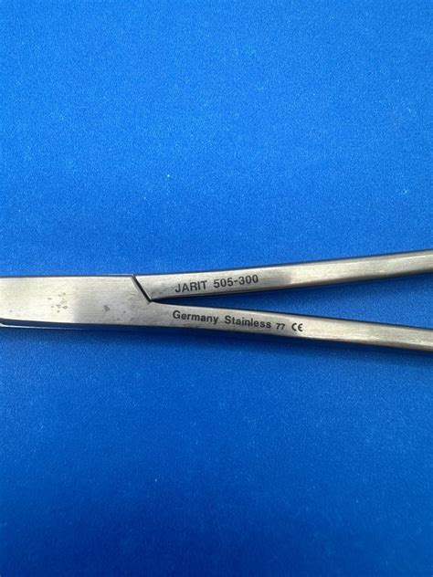 Jarit 505 300 Heany Hysterectomy Forceps Curved 8 14″ Pointe Medical
