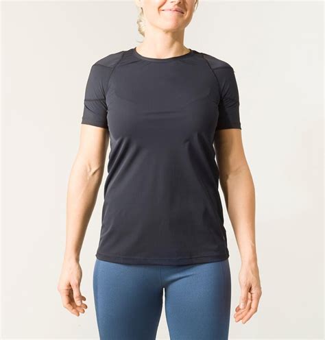 Swedish Posture Posture Reminder T Shirt Posture Corrector Black Or White Fitbiz Buy Online