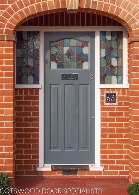 S Style Stained Glass Door And Frame Cotswood Doors London