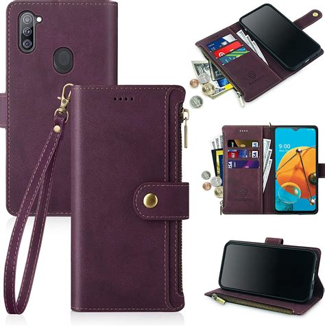 Amazon Samsung Galaxy A Case Galaxy A Wallet Case With Card