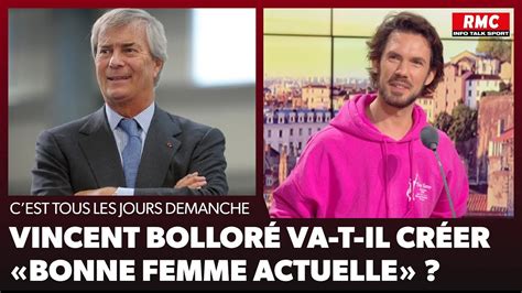 Arnaud Demanche Vincent Bolloré va t il créer Bonne femme actuelle