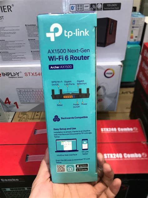 Tp Link Archer Ax1500 Next Gen Wifi6 Gigabit Router Computers And Tech