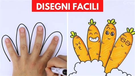 9 Disegni Con Le MANI Per Bambini YouTube