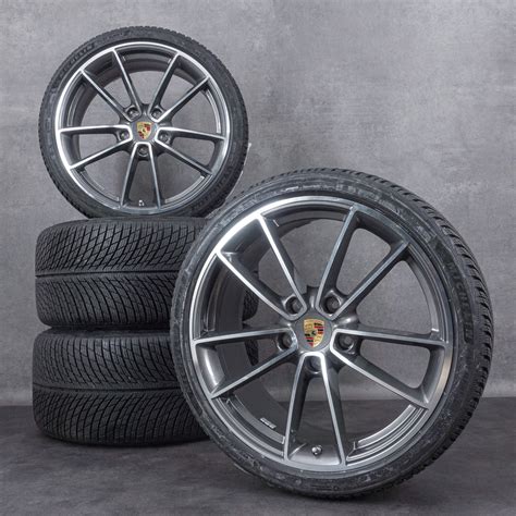 Original Porsche Inch C C Rims Winter Wheels Winter Tires