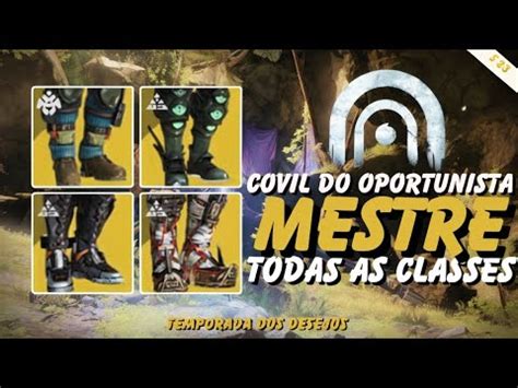 Destiny Setor Perdido Covil Do Oportunista Mestre Solo Bulid