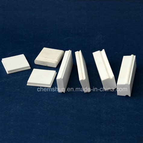 Chemshun Anti Wear Alumina Ceramic Brick Tile Lining With Interlocking