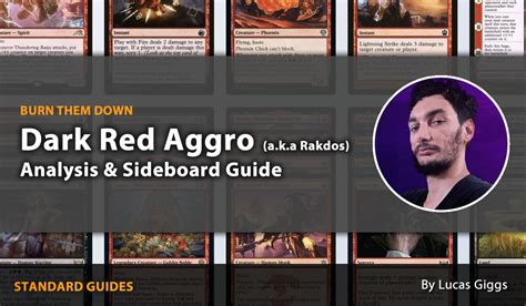 Standard Rakdos Aggro Analysis Sideboard Guide Mtg Decks