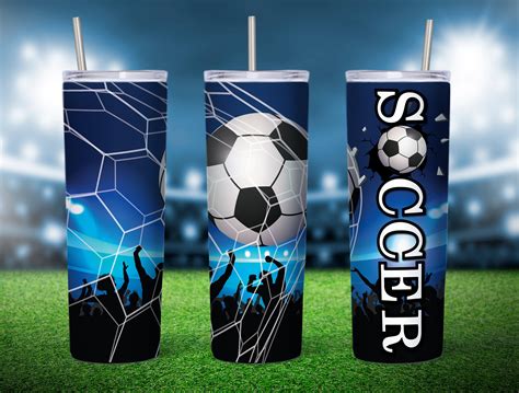 Soccer Tumbler Soccer Mom Sports Tumbler Full Tumbler Wrap Etsy