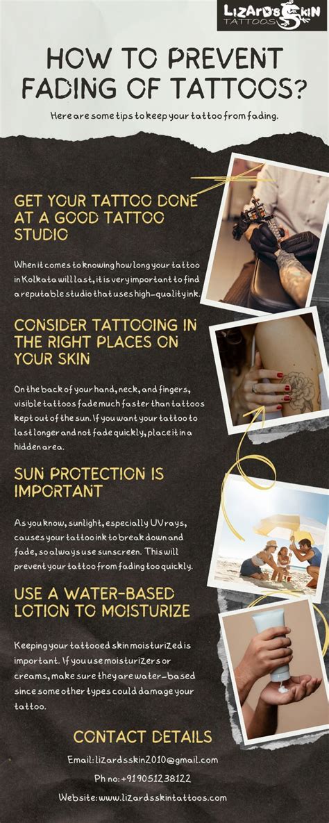 Prevent Fading Of Tattoos With These Tips