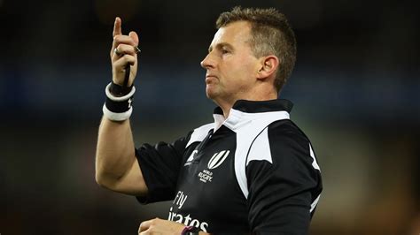 Israel Folau Nigel Owens Spray Rugby Referee Wallabies Rugby