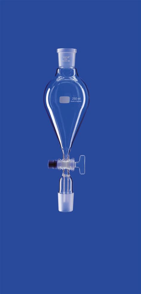 Lenz Laborglasinstrumente Dropping Funnel Conical Shaped With Glass