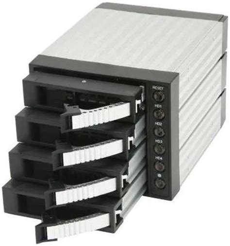 IStarUSA BPU 340SATA SILVER 3x5 25 To 4x3 5 SAS SATA 6 0 Gb S Hot Swap Cage Newegg