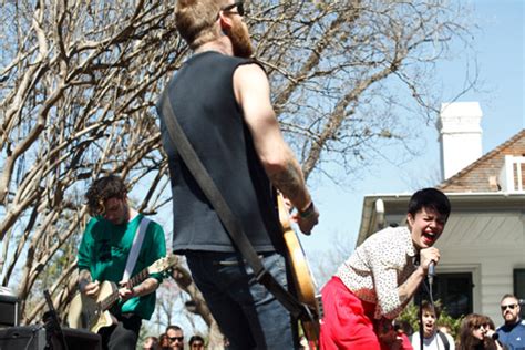 Perfect Pussy Sophie Empress Of More Played Pitchfork S Sxsw Day Party At French Legation