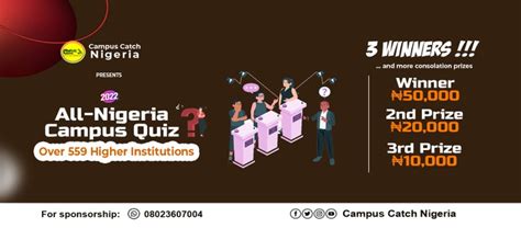 All Nigeria Campus Quiz Competition Registration Now Open Education