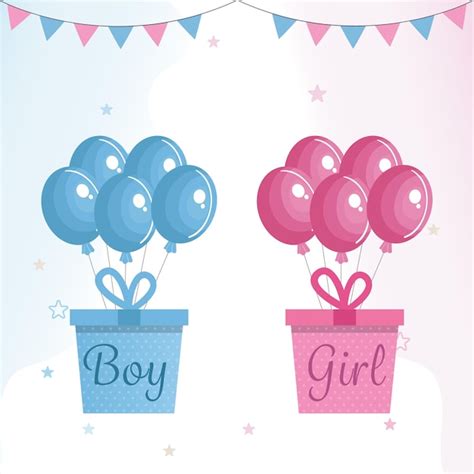 Download These Cute Free Gender Reveal Printables