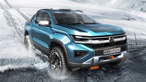 2022 Volkswagen Amarok Teaser Brings The Truck Closer To Reality