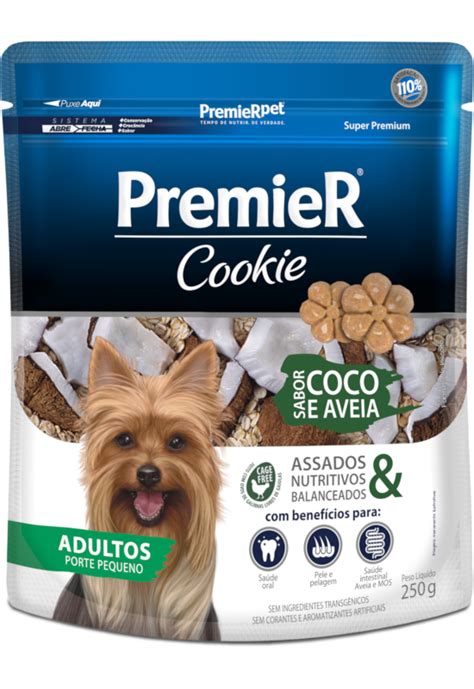 PremieR Cookie Cães Adultos Coco Aveia PremieRpet