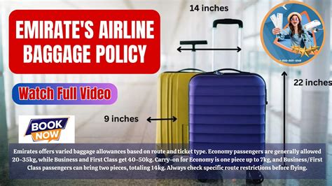 Emirates Airline S Baggage Policy Everything You Need To Know About