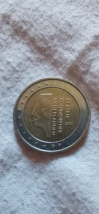 Kovanica 2 Euro 2001 Godina