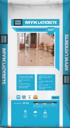 Myk Laticrete Tile Adhesives 307 20 Kg Bag At Best Price In New Delhi