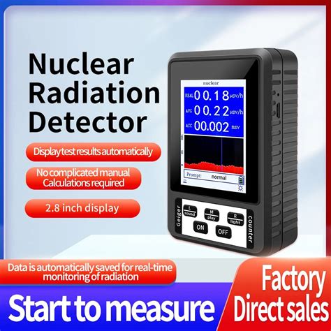 Br 9b Xr 1 Nuclear Radiation Detector Color Display Screen Geiger Counter Personal Dosimeter