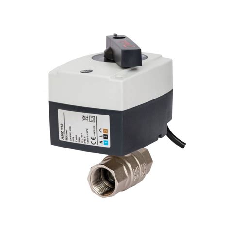 Кран шаровый двухходовой с э/приводом Danfoss AMZ-112 Ду15 24В 082G5400 ...