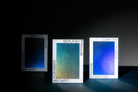 sound:frame | Infinitive Factory | Custom Made Letterpress